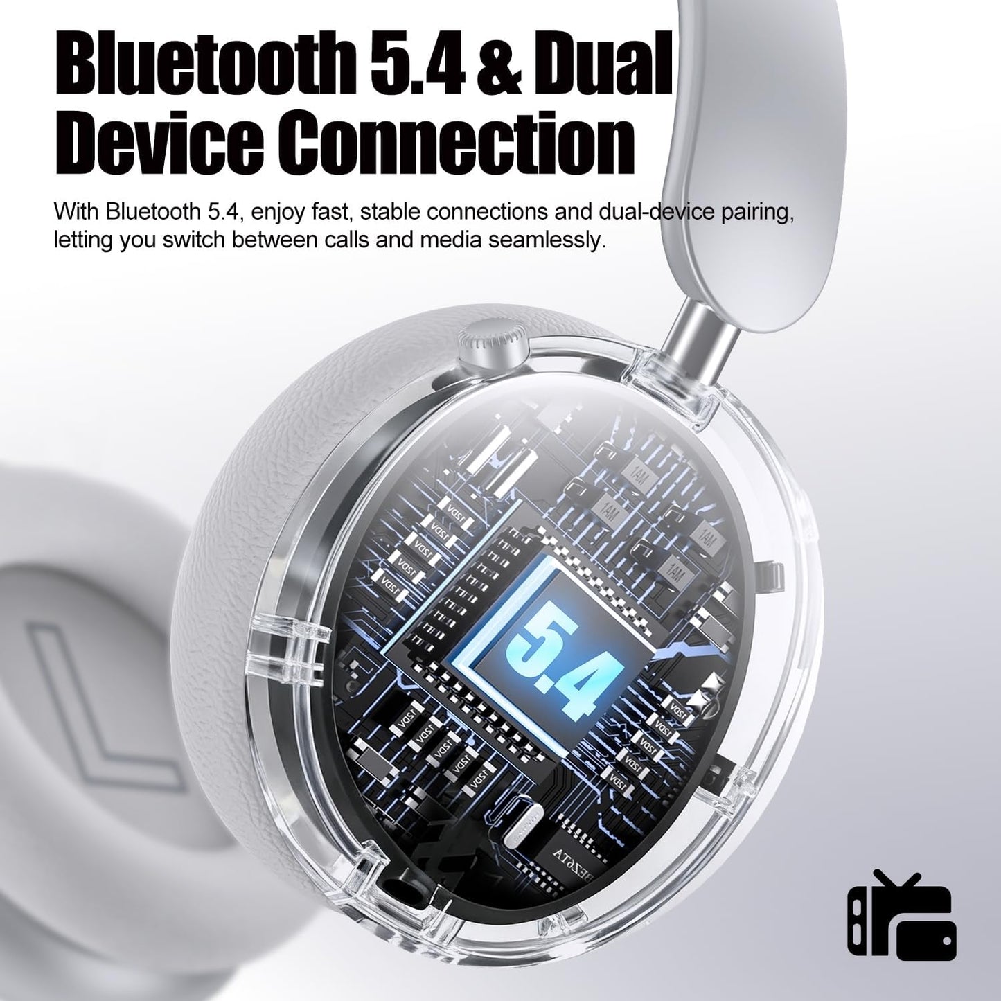 Wentronic™Y06 Wireless Noise Canceling Headphones