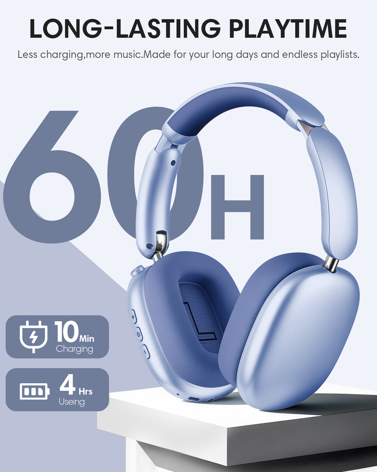 Wentronic™Y02 Wireless Noise Canceling Headphones